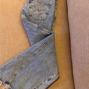 Levi's Light Blue Denim Skirt